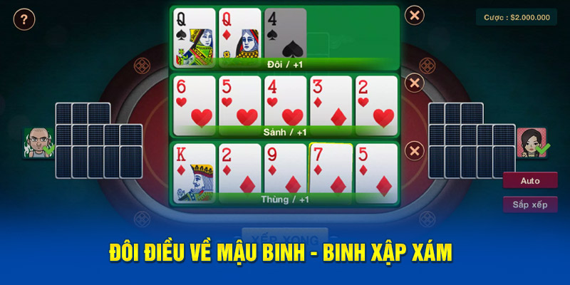 Đôi điều về mậu binh - binh xập xám