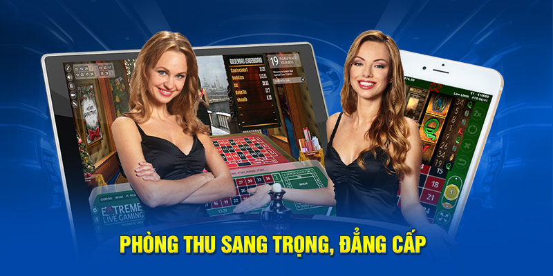 Phòng thu sang trọng, đẳng cấp